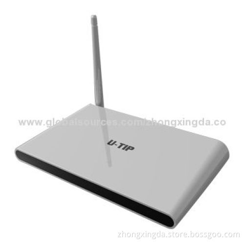 Android 4.4 TV Box, with Ethernet Port, 1GB DDR3, Supports Smartphone, Remote Control